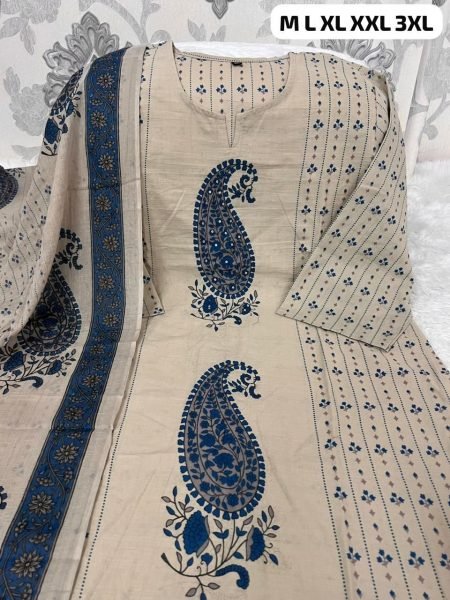Captivating Cream Morgan Silk Digital Print Kurti Pant Dupatta Set at Manufacturer Rate  Straight Cut Long Kurtis