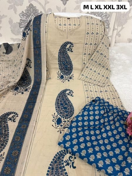 Captivating Cream Morgan Silk Digital Print Kurti Pant Dupatta Set at Manufacturer Rate  Straight Cut Long Kurtis