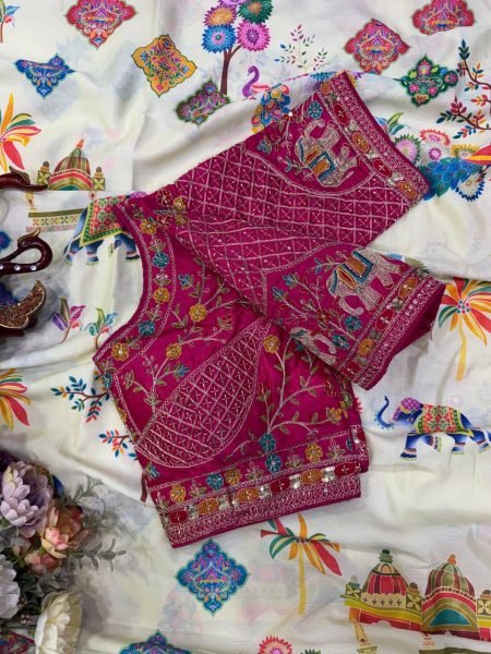 Captivating Cream Printed Chinnon Silk Saree with Sequins Embroidered Banglori Blouse Silk Sarees Wholesale
