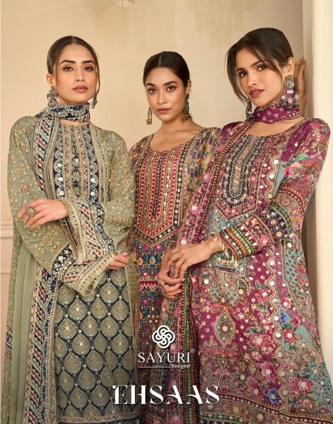 Captivating Green Natural Crepe Silk Printed Kurti Palazzo Dupatta Set with Aari Work Designer Plazzo Salwar Suits Wholesale