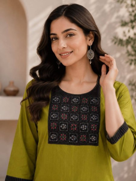 Casual Wear Salab Cotton Kurti And matching plazo Plazo Set for Ladies Printed Kurtis
