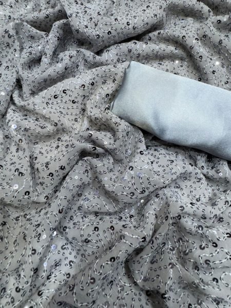 Celebrity style Heavy Georgette Sequence saree collection Bollywood Fancy Sarees Wholesale