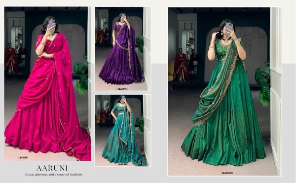 Charismatic Hot Pink Designer Women Lehenga Set for Weddings and Festive Occasions Designer Lehenga Choli