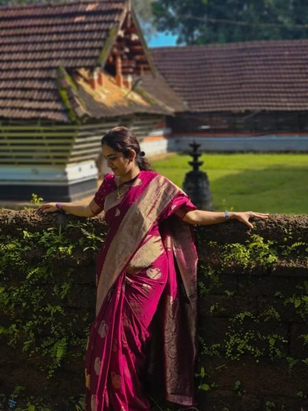 Charismatic Rani Pink Banarasi Soft Silk Saree with Luxury Traditional Ethnic Weaving Design Banarasi Saree Wholesale
