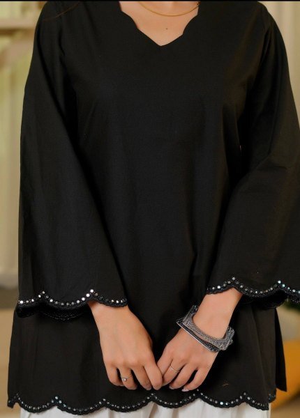 Charming Black Roman Silk Top and Farshi Salwar Party Wear Set at Wholesale Rate CO ORD Sets