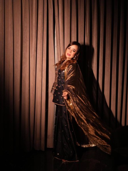 Charming  Chinon Silk Kurti Plazzo Suit with Dupatta for Festive Wear at Wholesale Rate  Ready To Wear Collection