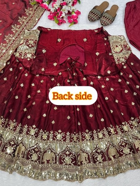 Transformative Maroon Designer Fendy Silk Anarkali Suit with Natural Crepe Pant for Wedding Ready To Wear Collection