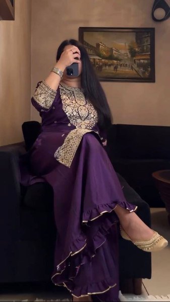 Chic Faux Georgette Coding and Sequence Embroidered Suit Set with Dupatta for Evening Wear Ready To Wear Collection