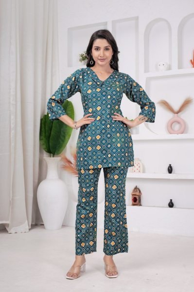 classy Blue Budget Friendly Co-Ord Set for Women at Best Price CO ORD Sets
