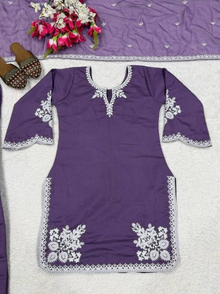 Classy Heavy Embroidered Farshi Suit for Wedding and Festive Wear Ready To Wear Collection