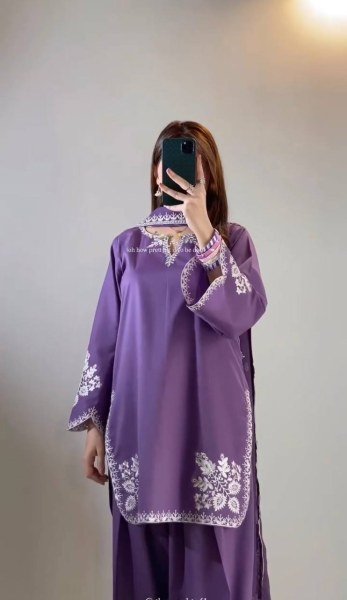 Classy Heavy Embroidered Farshi Suit for Wedding and Festive Wear Ready To Wear Collection