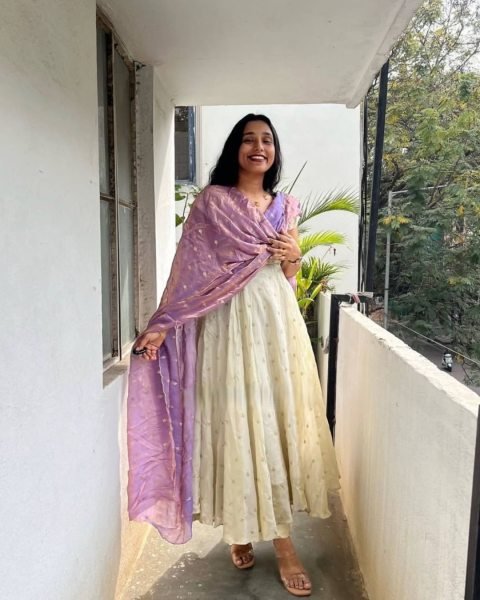 Classy Pink Dupatta Chinnon Silk Embroidery Sequence Work Gown with Fendi Silk Dupatta for Party Wear Kurti With Dupatta Wholesale