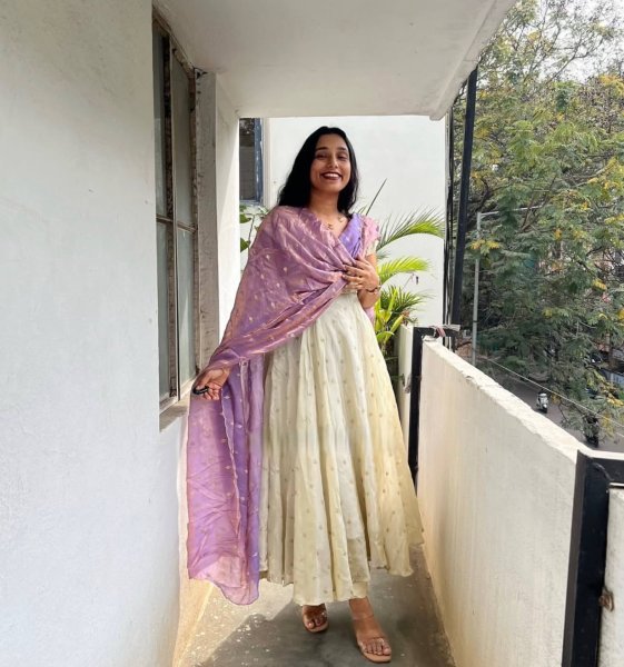 Classy Pink Dupatta Chinnon Silk Embroidery Sequence Work Gown with Fendi Silk Dupatta for Party Wear Kurti With Dupatta Wholesale