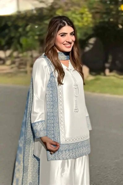 Clean And Elegant Matching Heavy Natural Silk Palazzo With Faux Georgette Dupatta Ready To Wear Collection