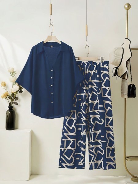 Co-ord Set With Stretch Palazzo Trendy Daily Style For Girls Kurtis