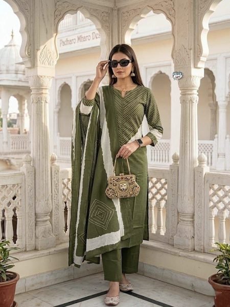 Comfortable Cotton Kurti Pant Set with Embroidery Work For Special Occasions  Embroidery Kurtis 
