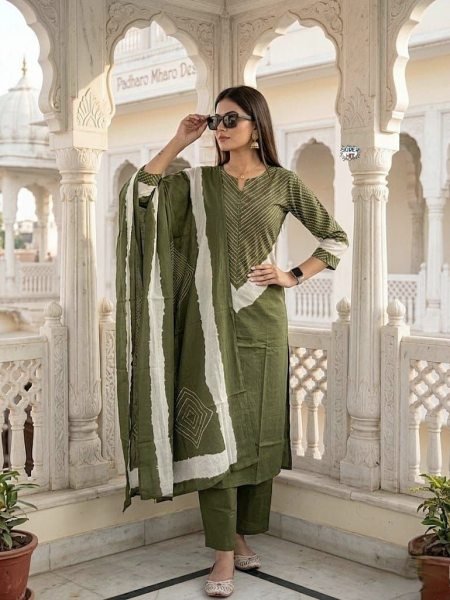 Comfortable Cotton Kurti Pant Set with Embroidery Work For Special Occasions  Embroidery Kurtis 