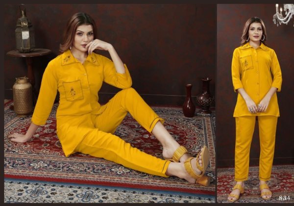 Comfy Elegant Women Top   Bottom Set Stylish  CO ORD Sets