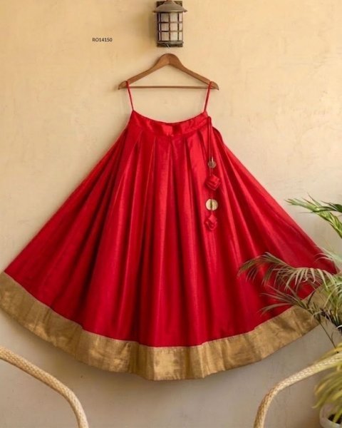 Compact Red Bulk Navratri Lehenga Collection at Wholesale Price Navratri Lehnega Choli