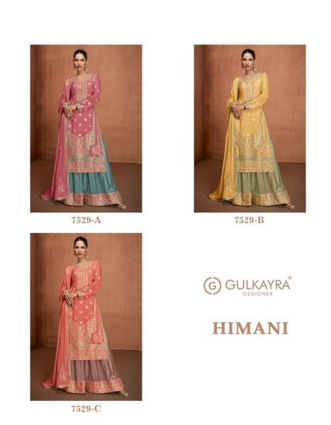 Coral Pink Orange Color Hit Designe Real Chinon Plazzo Suit Collection With Hand Work  Designer Plazzo Salwar Suits Wholesale