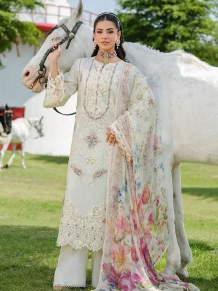 Cotton Chikankari Patch Work Salwar Kameez with Cotton Kotta Dupatta For Reseller Salwar Kameez