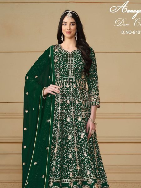 Creation Faux Georgette Designer Salwar Suit Export Ready For Resellers Salwar Kameez