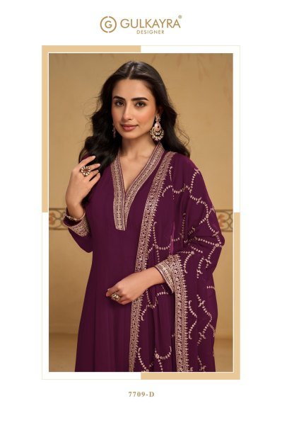 Creative Wine Real Georgette Mehfil Suit Set with Front and Back Embroidery at Wholesale Rate Anarakali Gown Wholesale