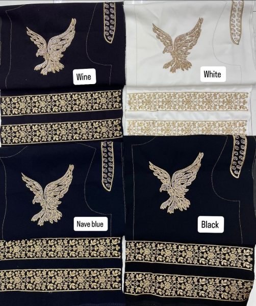 Customizable Navy Blue Wedding Jodhpuri Suit for Grooms And Reception Kurta Pajama Wholesale