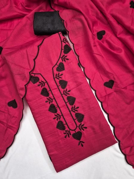 Customizable Pink Parampara Silk Kurti Pant Set with Designer Multi Work Dupatta Color Set Matching Dress Material Wholesale