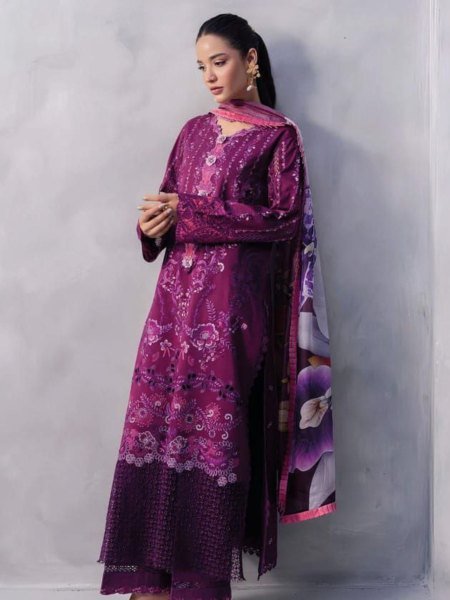 Dazzling Glimmer by Mushq Stylish Printed Cotton Lawn Suits  Lightweight   Perfect for Daily Fashion Salwar Kameez
