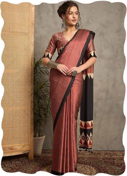 Dazzling Maroon Designer Semi Gajji Soft Silk Saree with Traditional Look for Women Silk Sarees Wholesale
