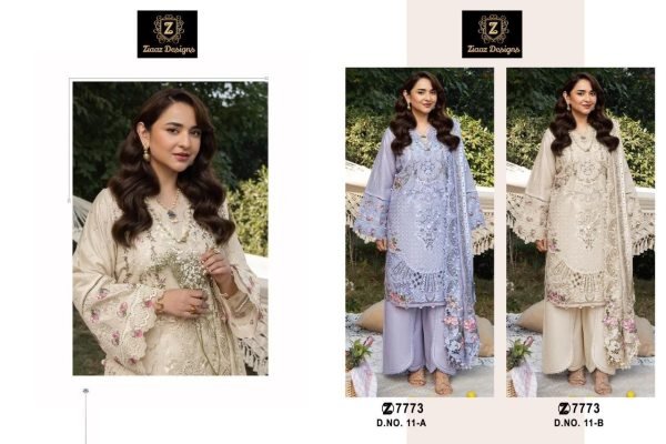 Delightful Purple Cambric Cotton Embroidered Dress Material with Kota Checks Dupatta Pakistani Suits Wholesale