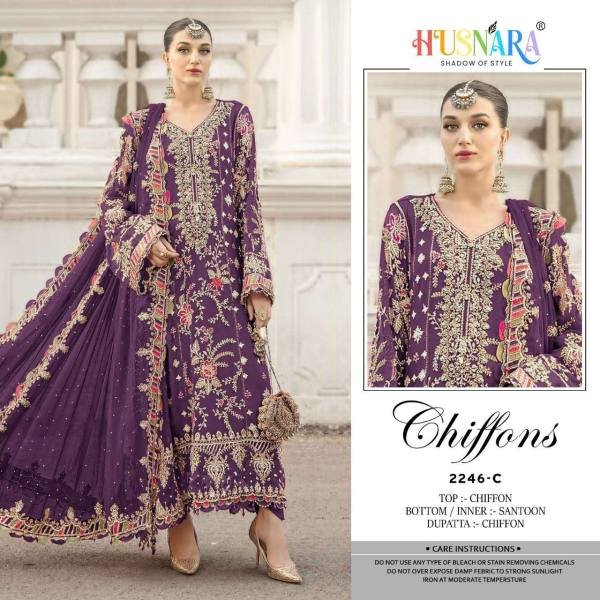 Designer Chiffon With Embroidery and hand work  Pakistani Suit Catalog Wholesalers Pakistani Suits Wholesale