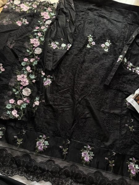 Designer Cotton Salwar Suit with Heavy Dupatta Embroidery Mehboob Tex 1675G Pakistani Suits Wholesale