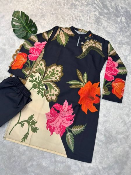 Designer Festive Wear Rayon Cord Set with Digital Print CO ORD Sets