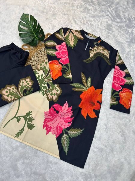 Designer Festive Wear Rayon Cord Set with Digital Print CO ORD Sets