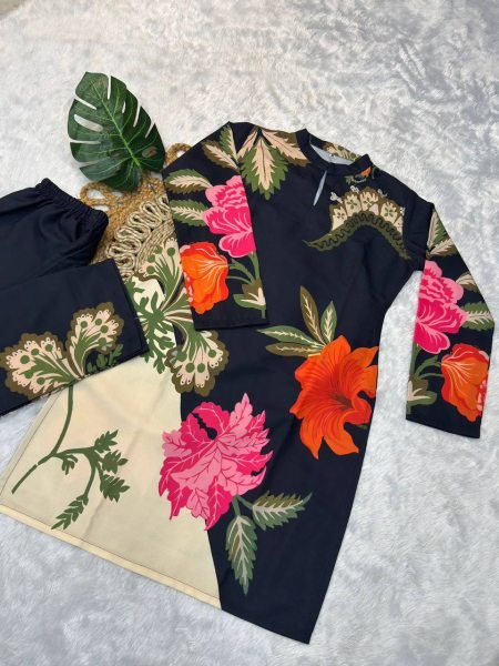 Designer Festive Wear Rayon Cord Set with Digital Print CO ORD Sets