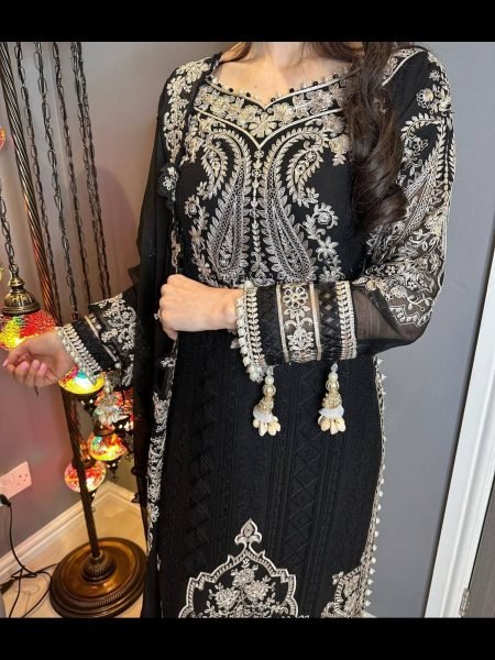 Designer Georgette Kurti Plazoo Suit Designer Plazzo Salwar Suits Wholesale
