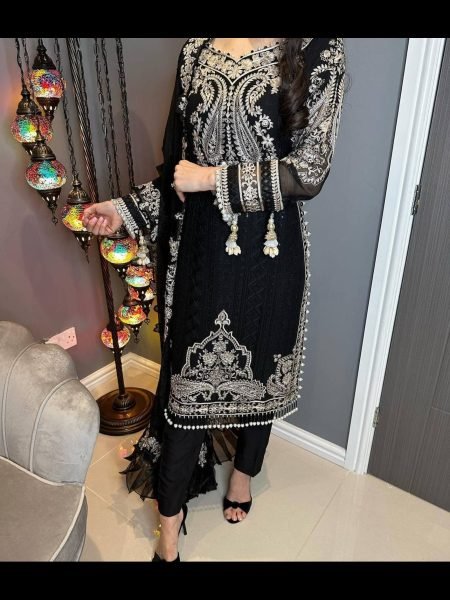 Designer Georgette Kurti Plazoo Suit Designer Plazzo Salwar Suits Wholesale