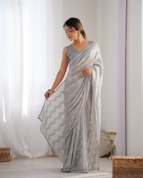 Designer Georgette Sequin Saree with Blouse Top Wholesale Collection for Online Shopping  Georgette Sarees Wholesale