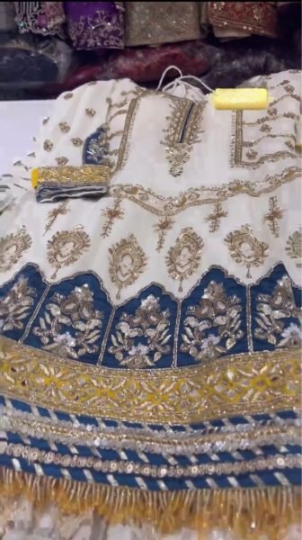 Designer Georgette White Palazzo Suit  Ready To Wear Collection