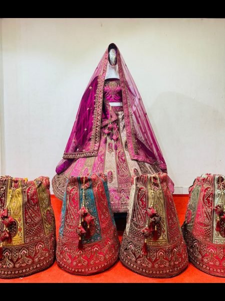 Designer Heavy Embrodery with handmade work bridal lehenga Collection by Royal Export Bridal Lehenga Choli