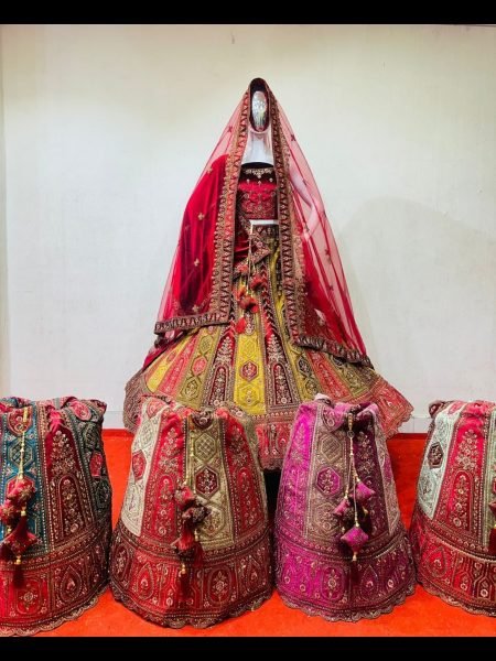 Designer Heavy Embrodery with handmade work bridal lehenga Collection by Royal Export Bridal Lehenga Choli