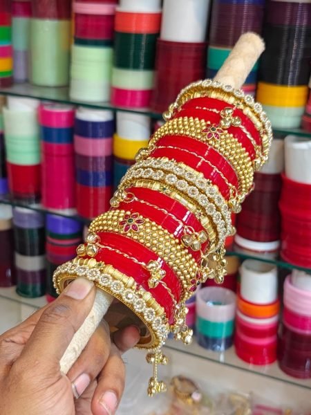 Designer Heritage Punjabi Wedding Chooda Bangles For Bridal Wear Fashion Accessories Wholesale