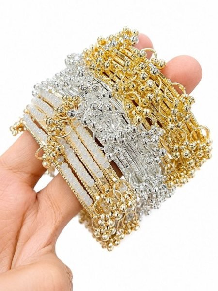 Designer Kashmiri Bangles for Navratri and Weddings 
