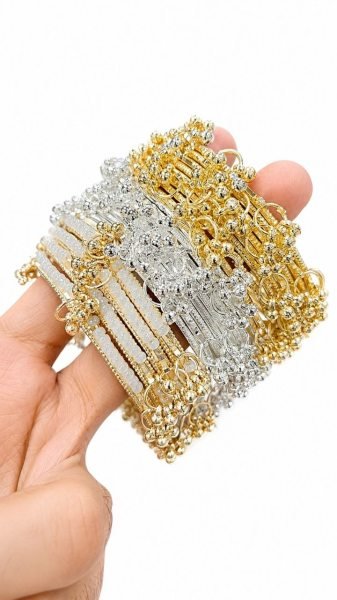 Designer Kashmiri Bangles for Navratri and Weddings Fashion Accessories Wholesale