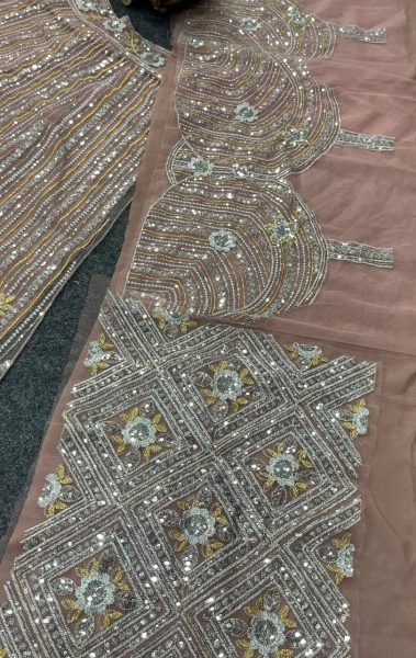 Designer Lehenga Choli for Weddings Garba Heavy Sequin Embroidery Work Best Price from Surat Supplier Designer Lehenga Choli