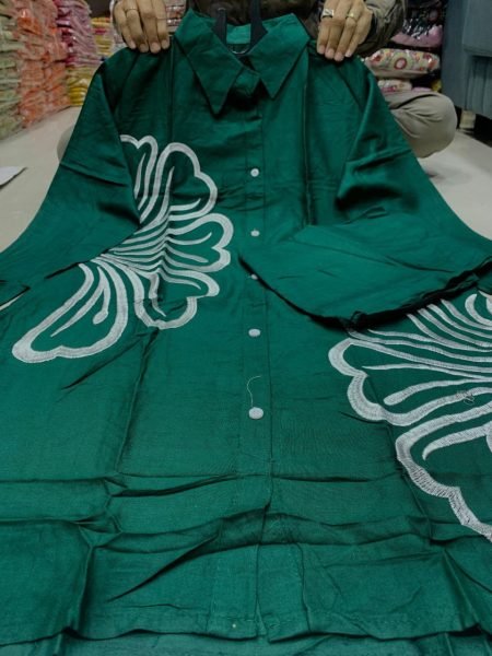 Designer Rayon Co-Ord Set with Multi Thread Embroidery Best for Wholesale and Resellers CO ORD Sets