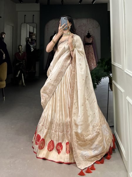 Exclusive Shimmer Silk Lehenga Collection in Wholesale Rate Designer Lehenga Choli