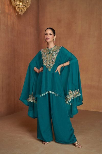 Designer Silk Festive Wear Top Bottom Set Wholesaler Pakistani Suits Wholesale